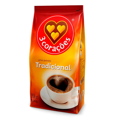 3 CORACÕES Café Tradicional 500g