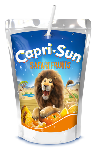 CAPRI SUN SAFARI FRUITS LIMONADE - 200ML